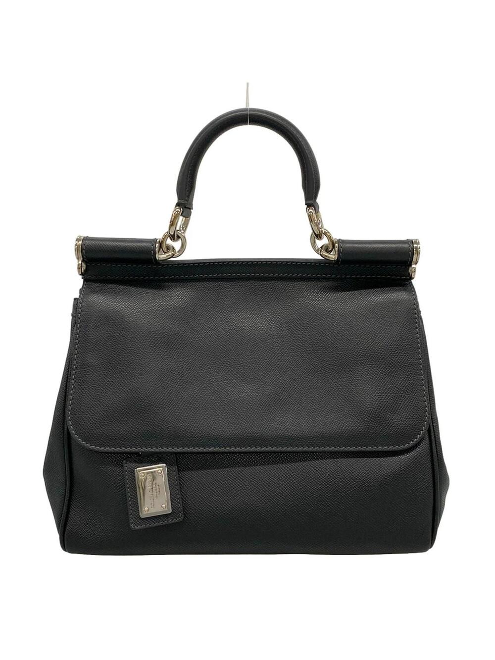 Dolce&Gabbana Sicily Black Leather #373465D73B